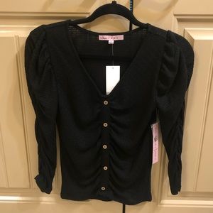 Crave Fame Textured Top